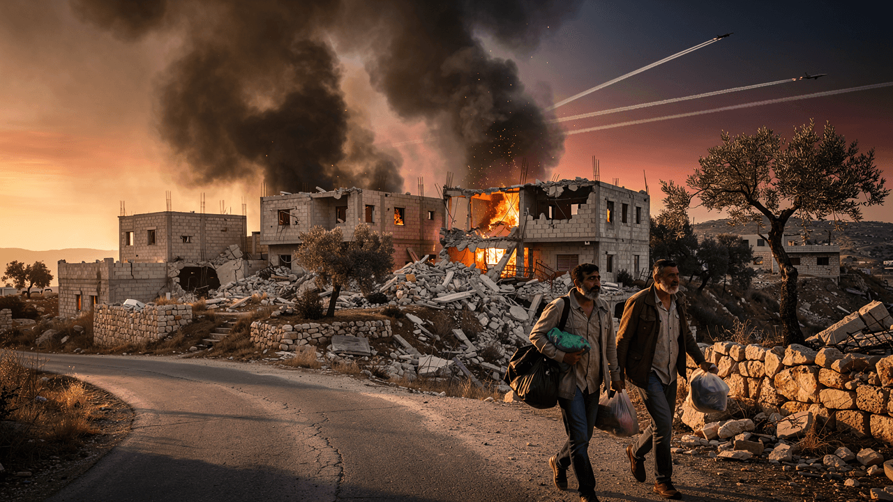 Israel Strikes Hezbollah Targets in Lebanon After Rocket Attack on Northern Israel