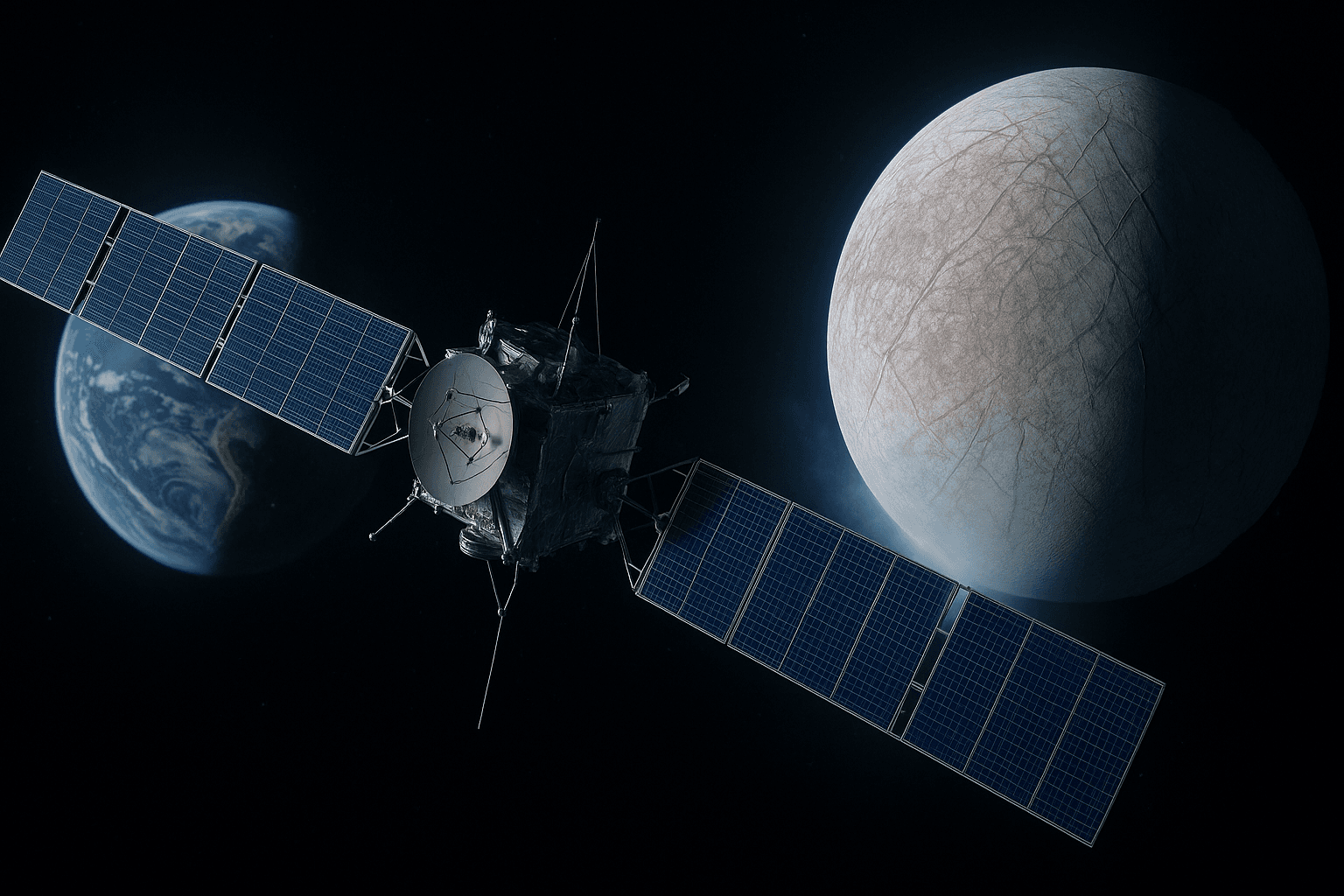 Europa Clipper Spots Surprising Surface Clues in Early Flyby Data