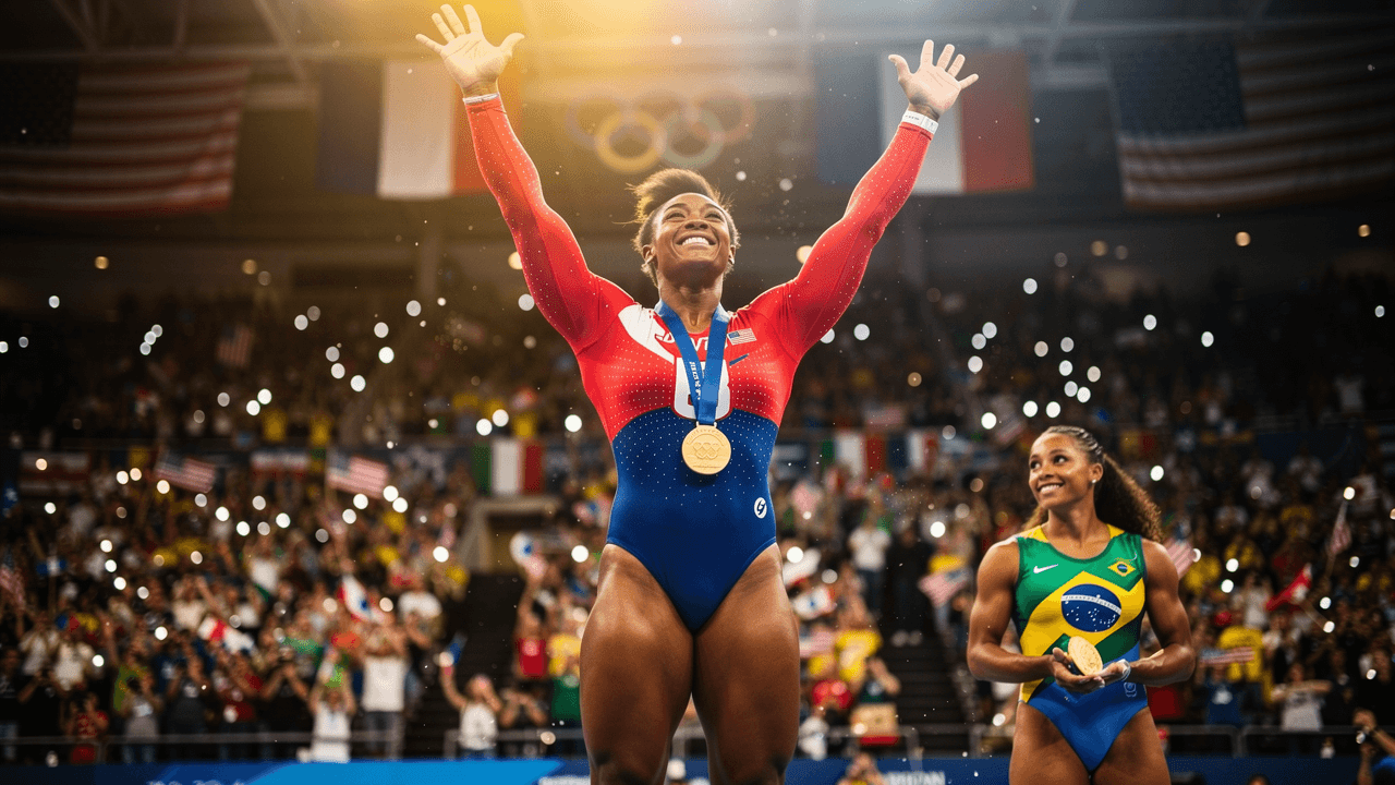 Simone Biles Wins Historic 11th Olympic Gold in Paris All-Around