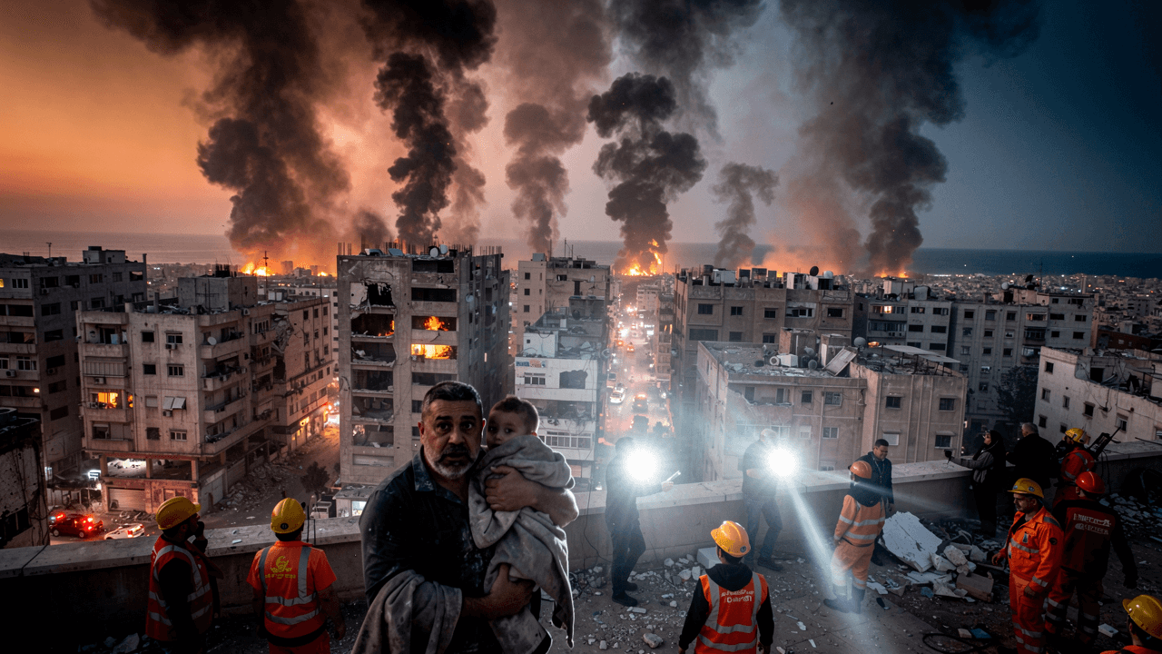 Israel Strikes Hezbollah Targets in Beirut After Senior Commander’s Killing