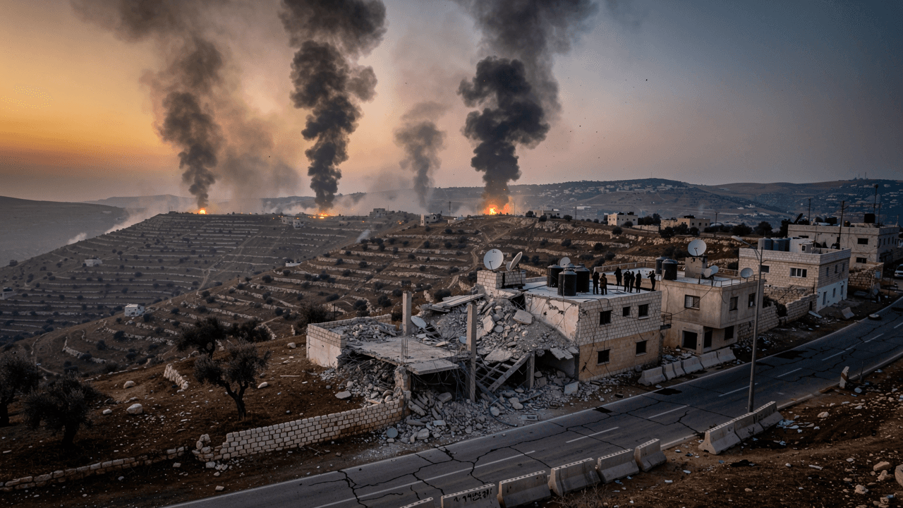 Israel Strikes Hezbollah Sites in Lebanon After Rocket Fire Raises Regional Tensions