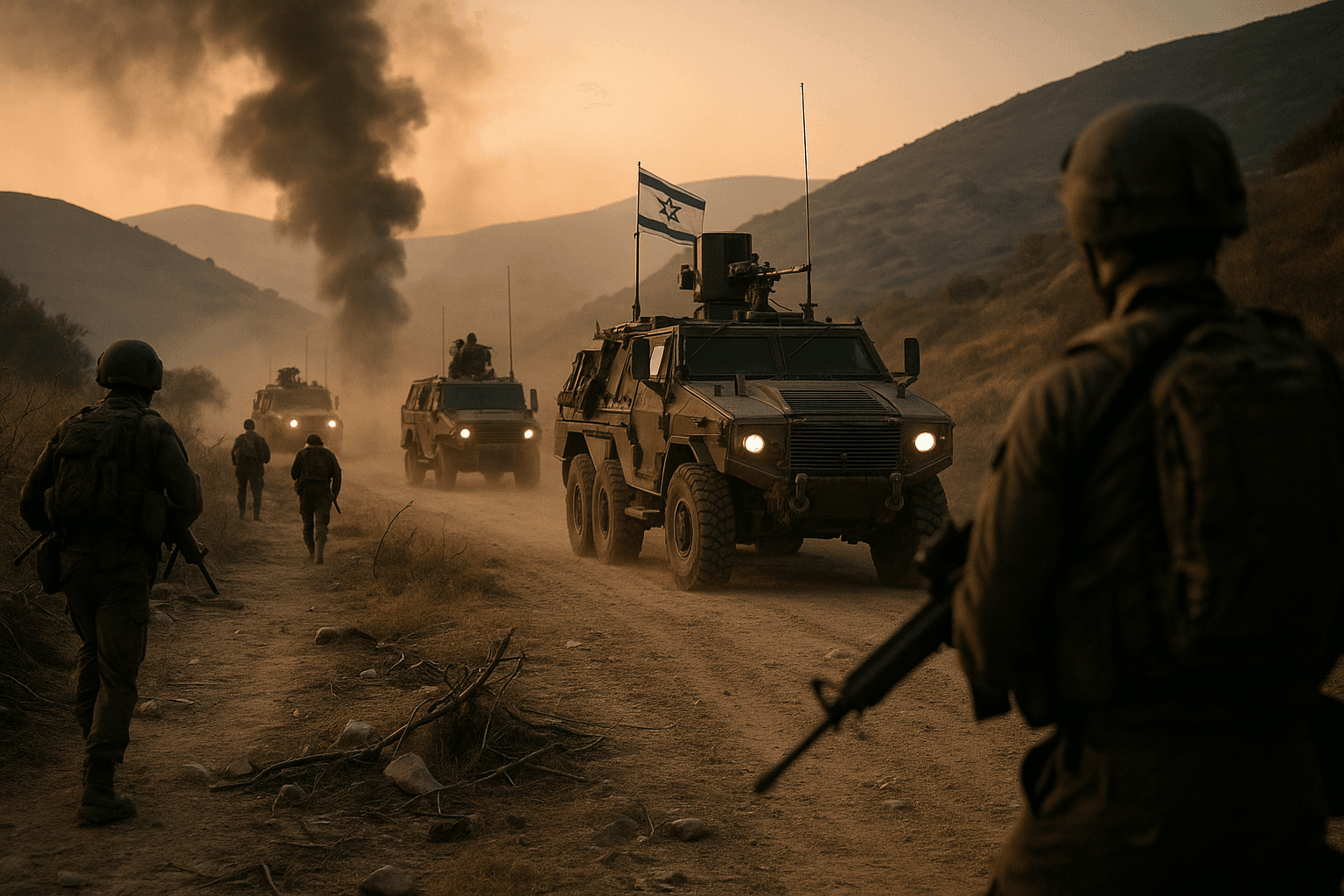 Israel Begins Ground Incursion in Southern Lebanon as Hezbollah Fighting Escalates