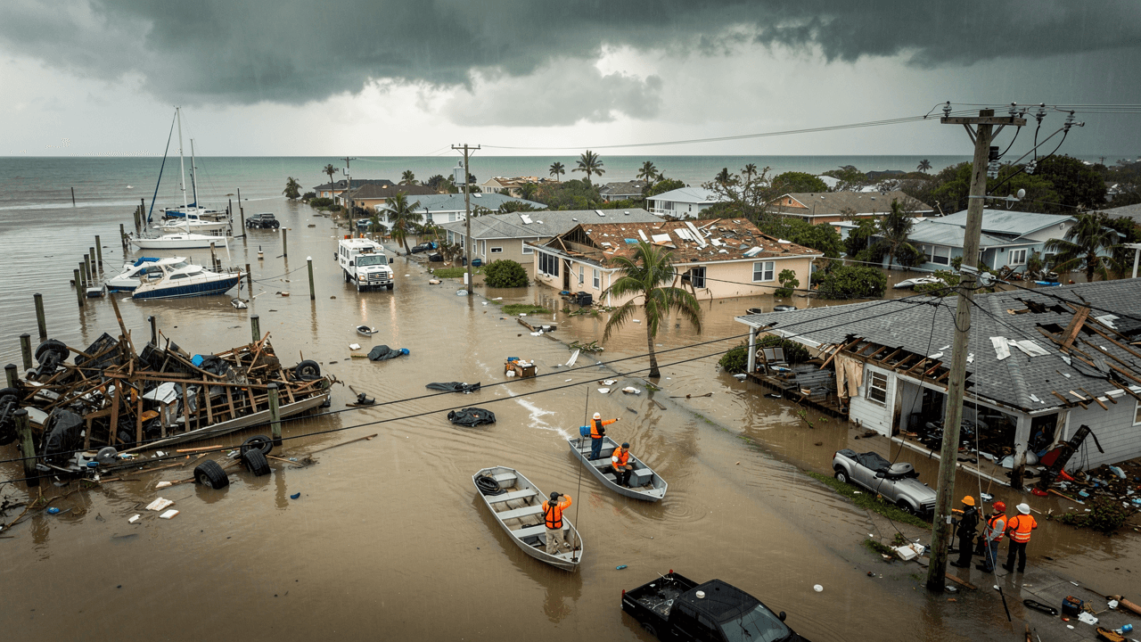 Hurricane Milton Slams Florida as Category 3 Storm, Leaving Widespread Damage
