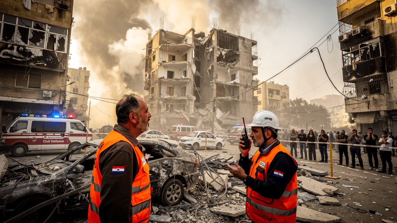 Israel Strikes Beirut Suburb, Killing Hezbollah Commander as Tensions Surge