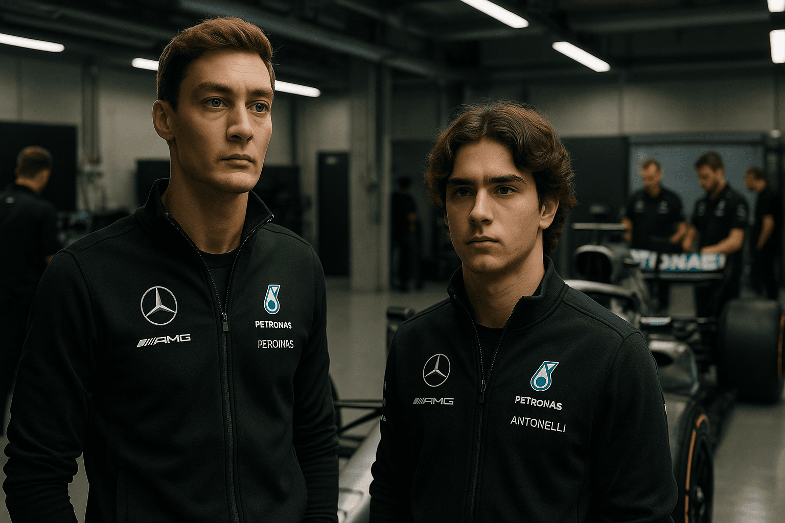 Mercedes Promotes Kimi Antonelli to Partner George Russell for 2025 F1 Campaign