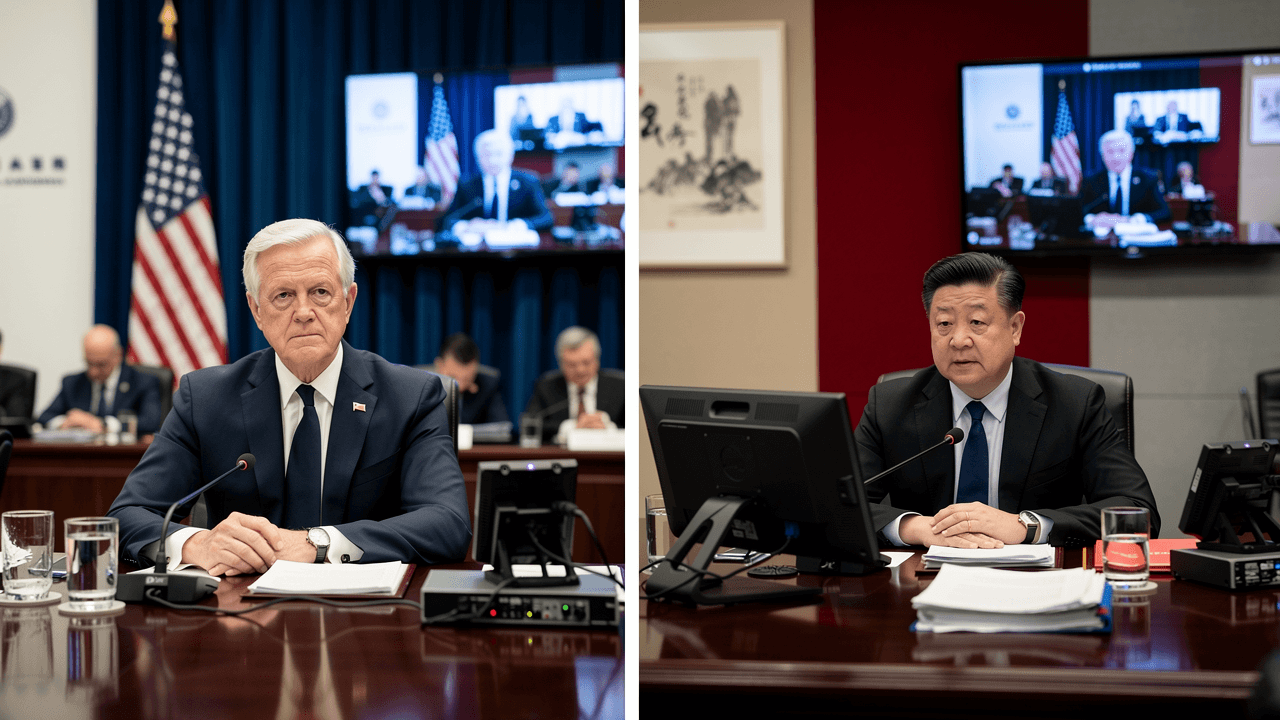 US and China Hold Virtual Talks on Trade and Taiwan Strait Tensions