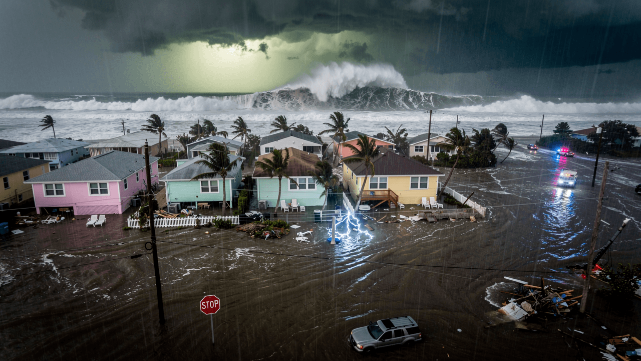 Hurricane Milton Slams Near Siesta Key, Triggering Flooding and Widespread Outages