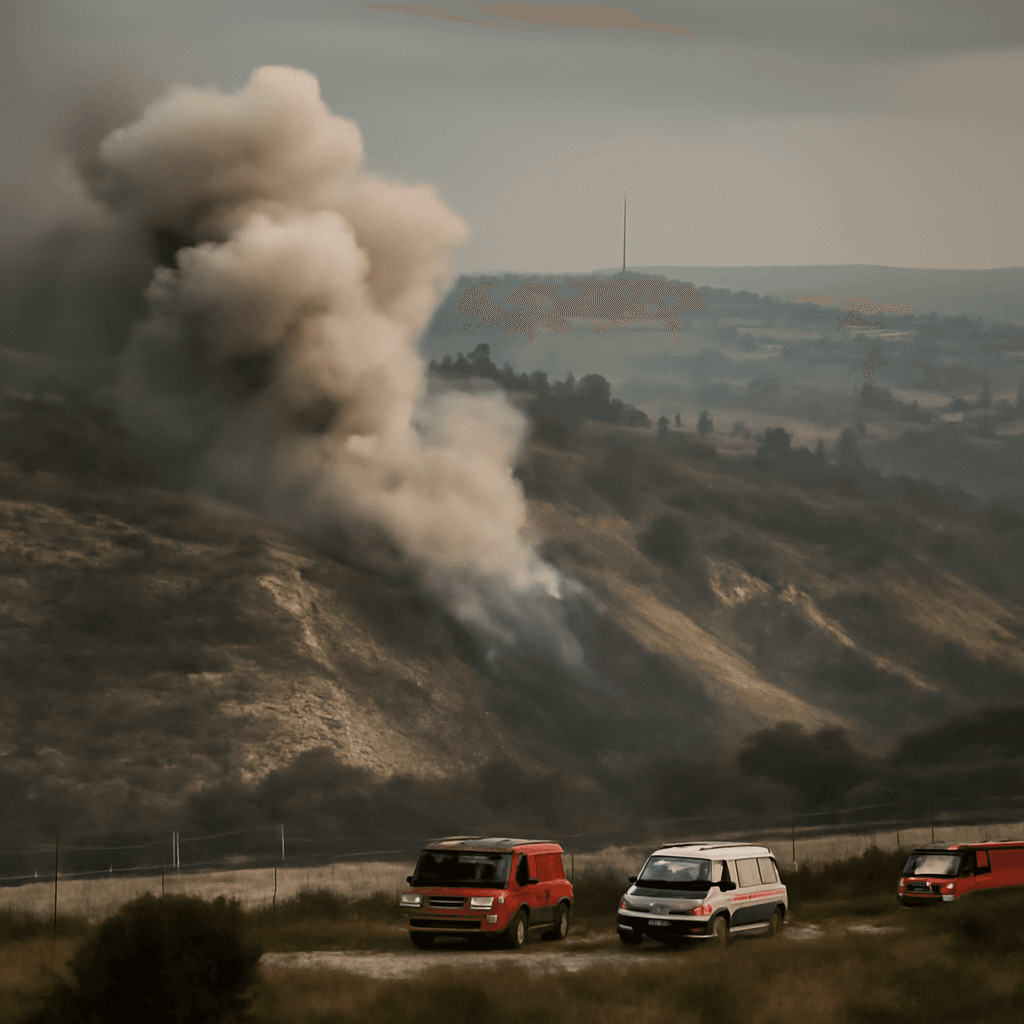 Israel Strikes Hezbollah Sites in Lebanon as Border Fighting Intensifies