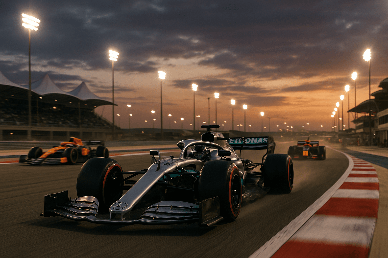 Russell Sets Bahrain Practice Pace as Mercedes Shine and Red Bull Struggle