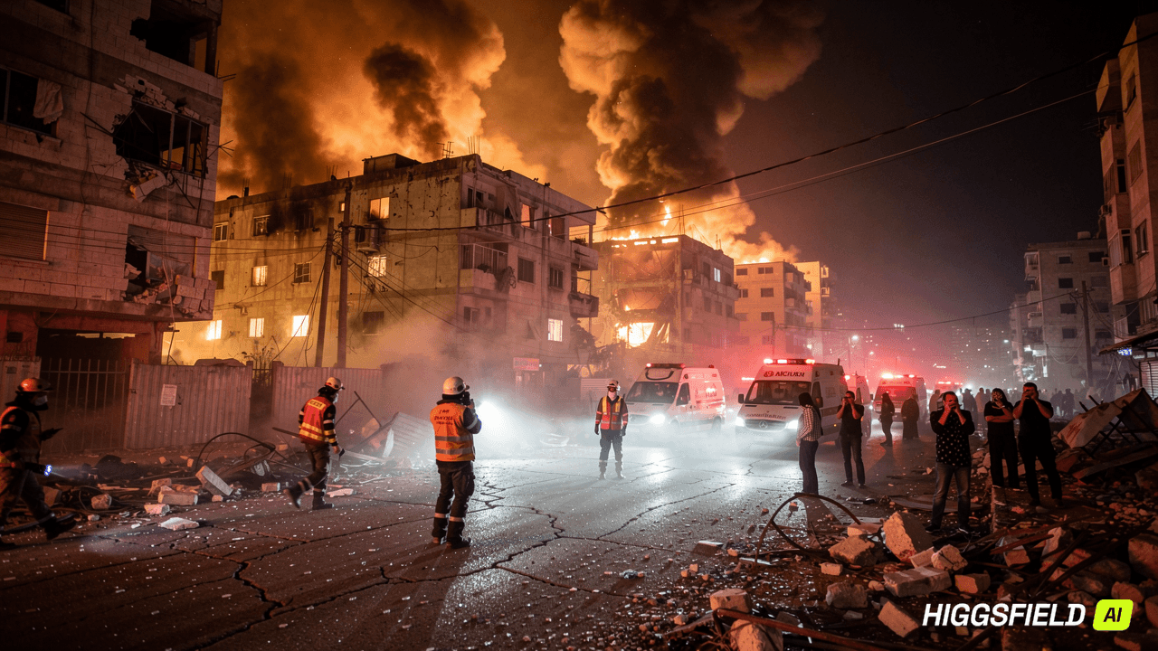 Israel Strikes Hezbollah Targets in Beirut After Senior Commander’s Killing