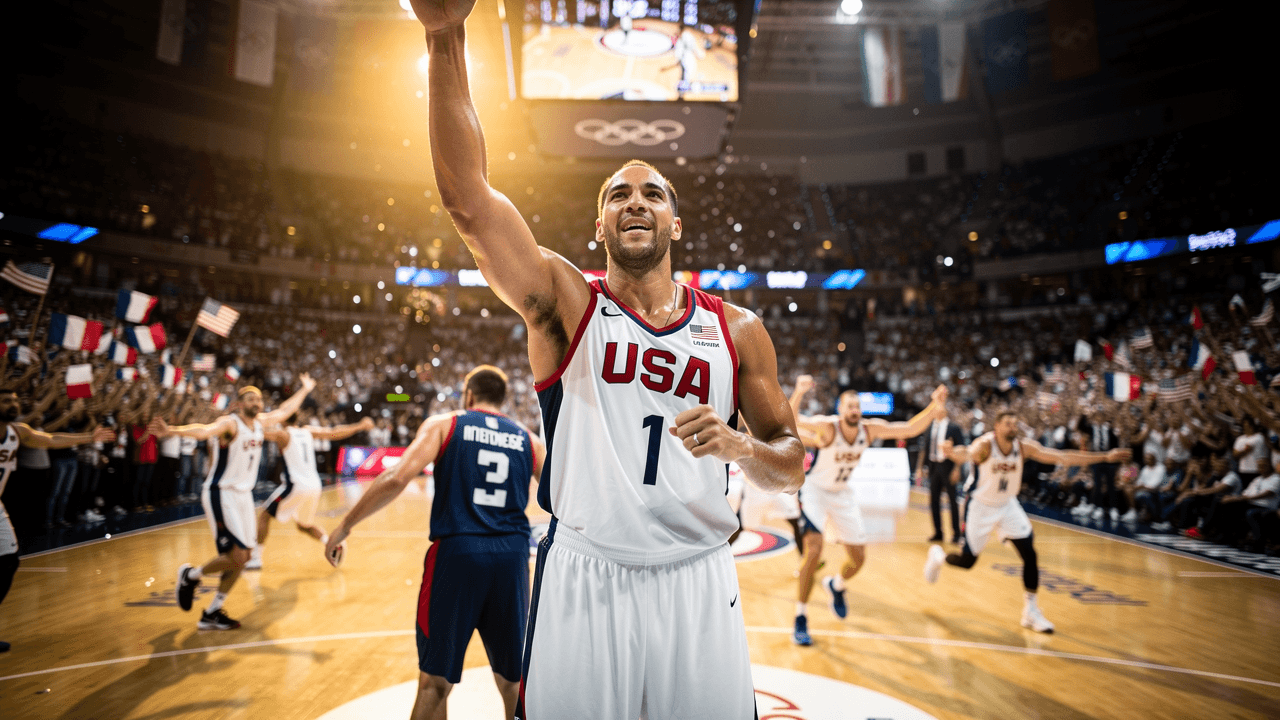 USA Men’s Basketball Defeats France to Capture Fifth Straight Olympic Gold