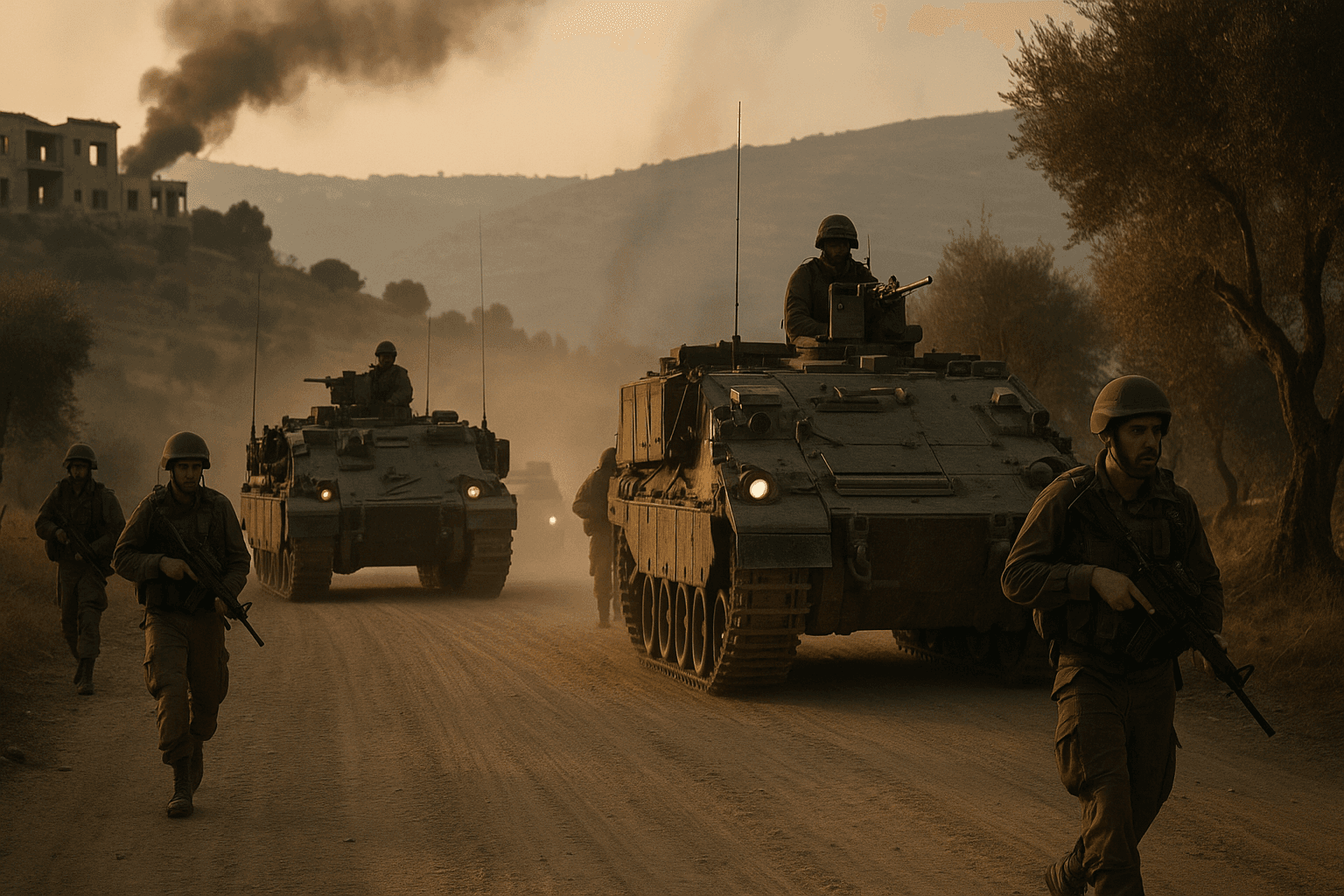 Israel Launches Limited Ground Incursion into Southern Lebanon Amid Hezbollah Clashes