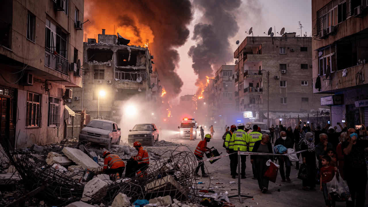 Israel Strikes Hezbollah Command Center in Beirut, Killing Leader Hassan Nasrallah