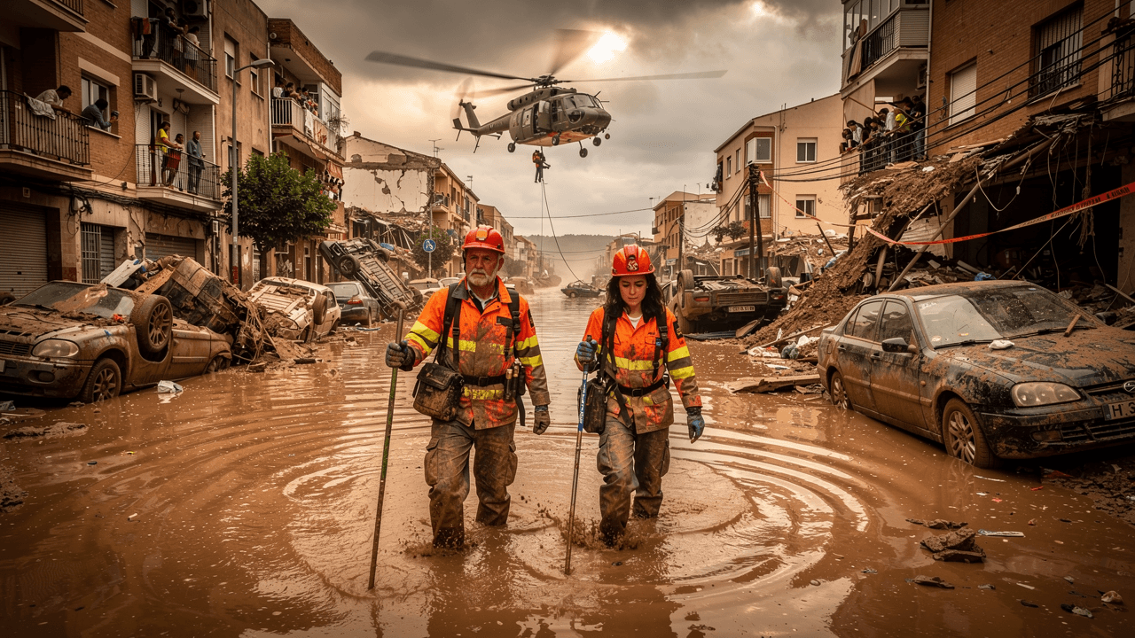 Spain Flood Death Toll Tops 217 as Rescue Crews Search for the Missing