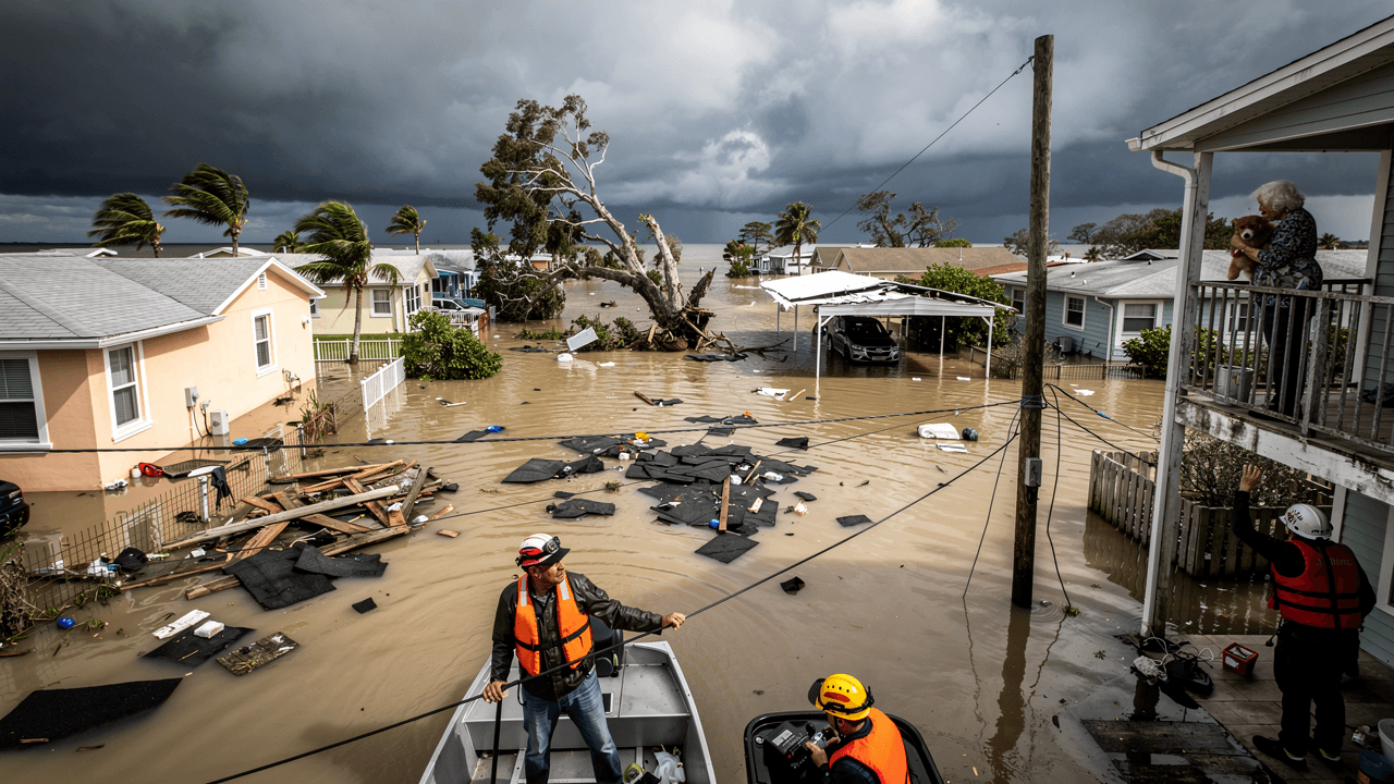 Hurricane Milton Slams Florida Coast as Category 3 Storm, Leaving Widespread Damage