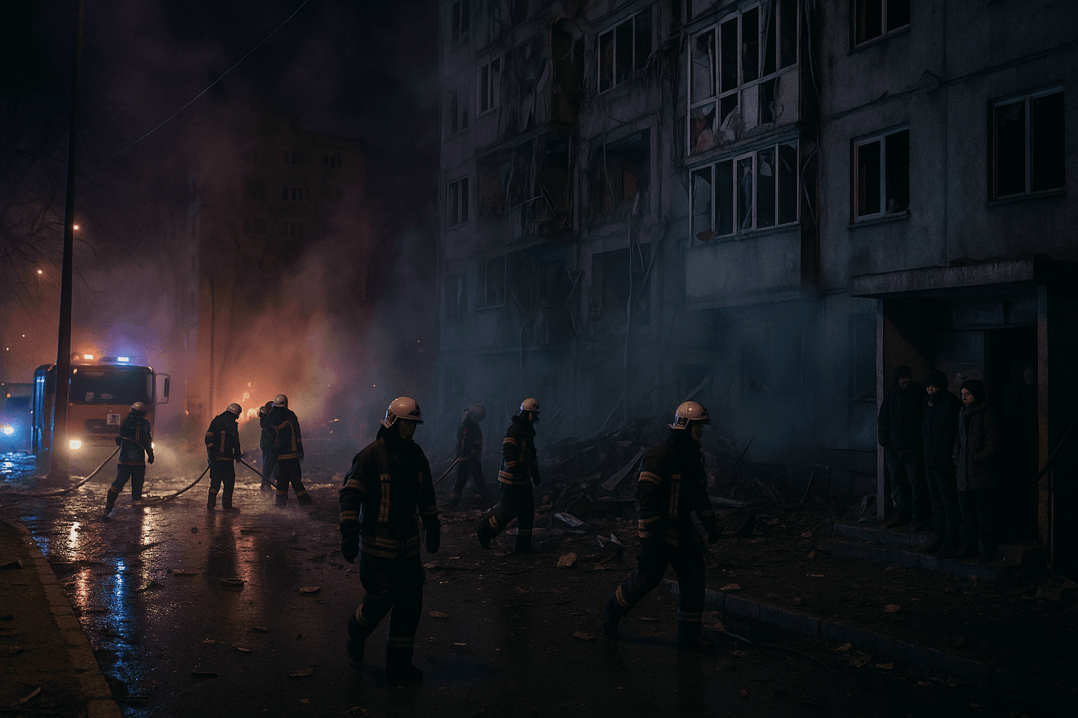 Russia Launches Deadly Wave of Missiles and Drones Across Ukraine